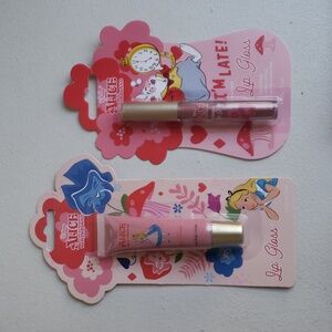 (2) Disney Princess Shimmer Lip Gloss  - Pink